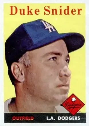 1958 Topps #88 Edwin "Duke" Snider
