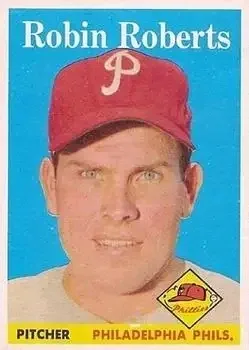 1958 Topps #90 Robin Roberts
