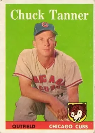1958 Topps #91 Chuck Tanner