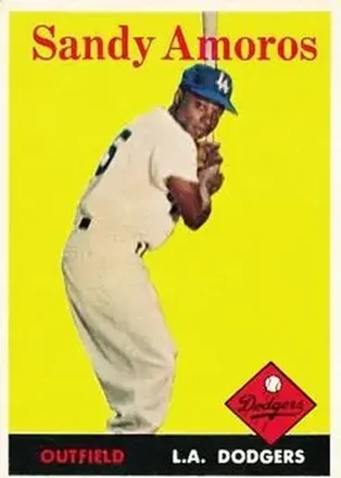 1958 Topps #93 Sandy Amoros