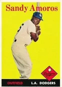 1958 Topps #93 Sandy Amoros