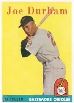 1958 Topps #96 Joe Durham