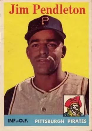 1958 Topps #104 Jim Pendleton