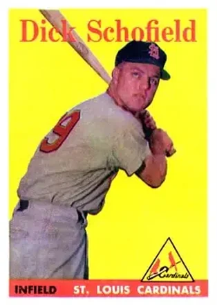 1958 Topps #106 Dick Schofield