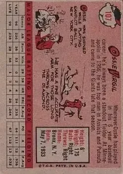 Back of Ossie Virgil
