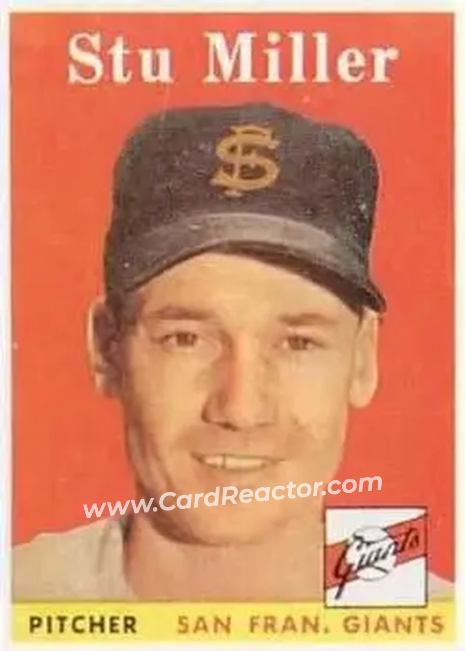 Front of Stu Miller