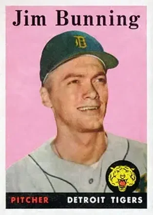 1958 Topps #115 Jim Bunning