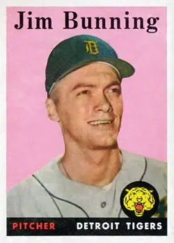 1958 Topps #115 Jim Bunning