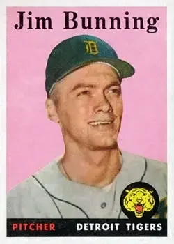 1958 Topps #115 Jim Bunning