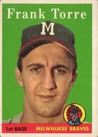 1958 Topps #117 Frank Torre
