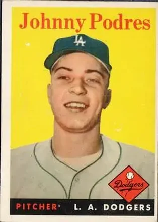 1958 Topps #120 Johnny Podres