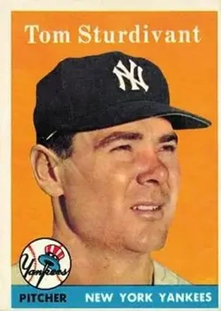 1958 Topps #127 Tom Sturdivant