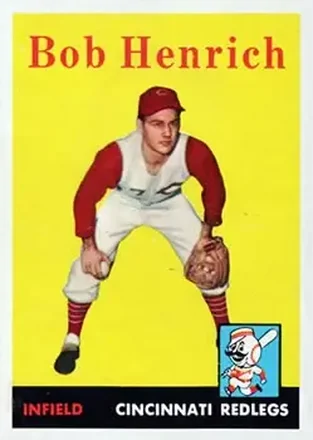 1958 Topps #131 Bob Henrich