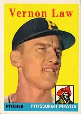 1958 Topps #132 Vern Law