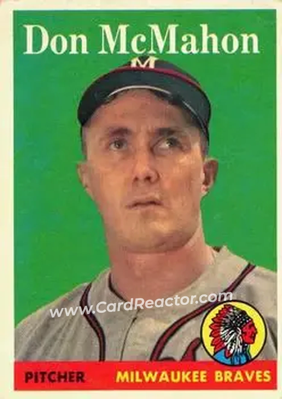 Front of Don McMahon