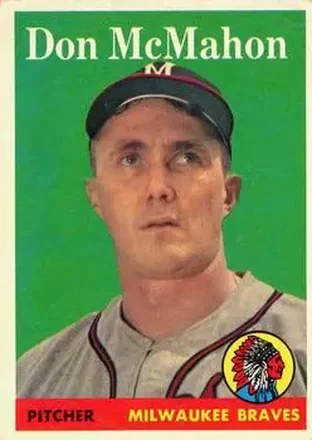 1958 Topps #147 Don McMahon