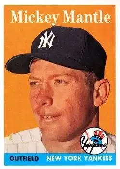 1958 Topps #150 Mickey Mantle