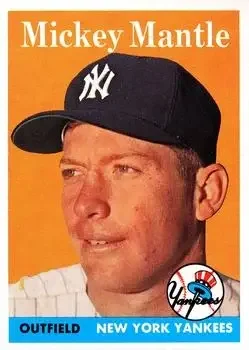 1958 Topps #150 Mickey Mantle