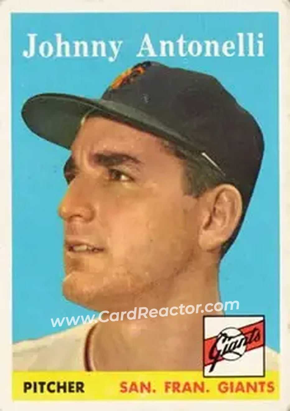 Front of Johnny Antonelli