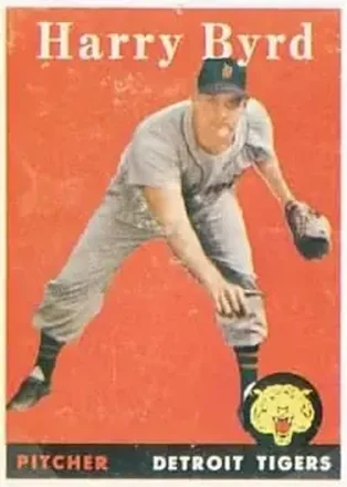 1958 Topps #154 Harry Byrd