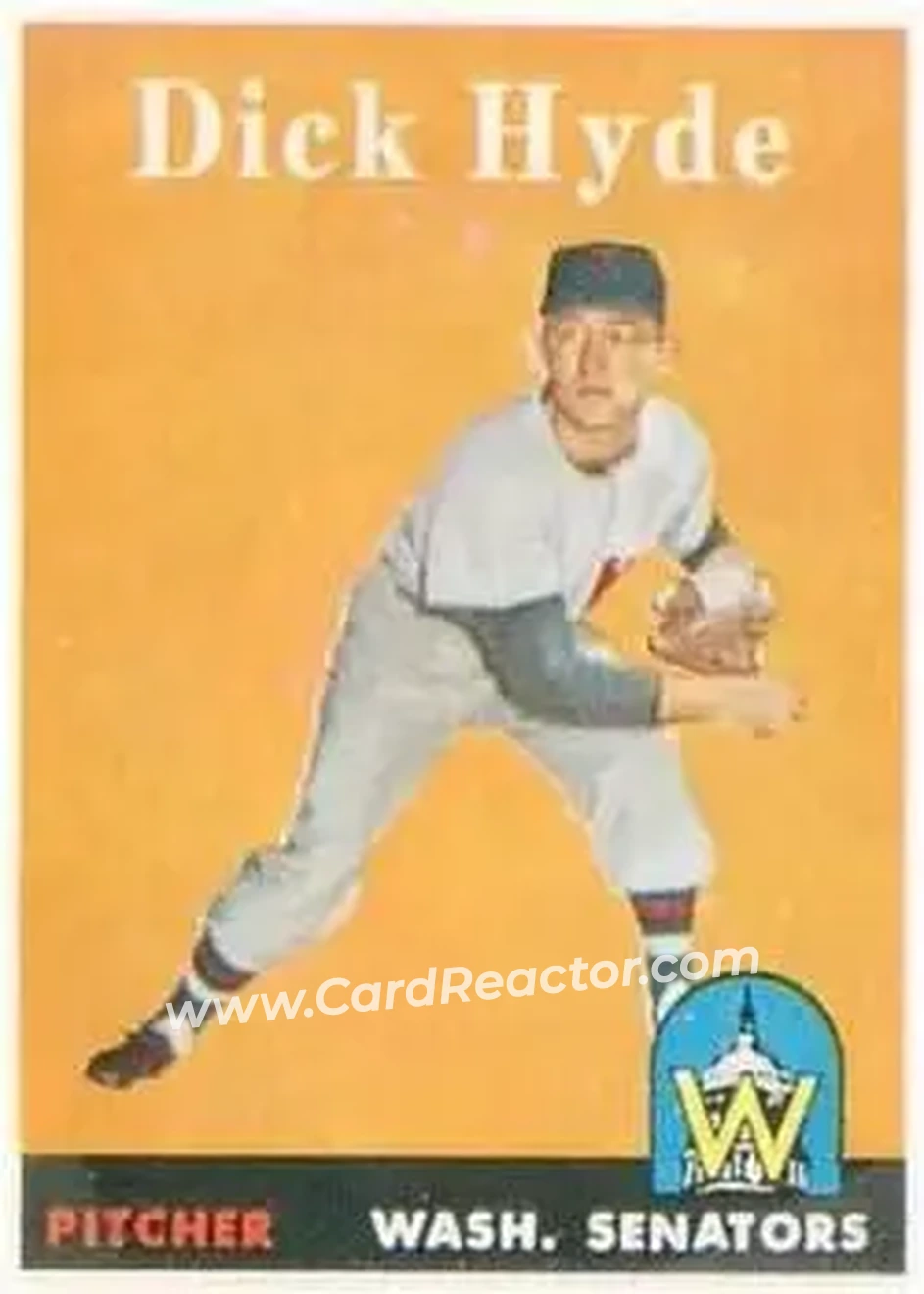 Front of Dick Hyde