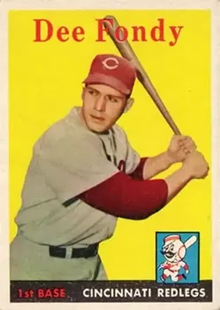 1958 Topps #157 Dee Fondy