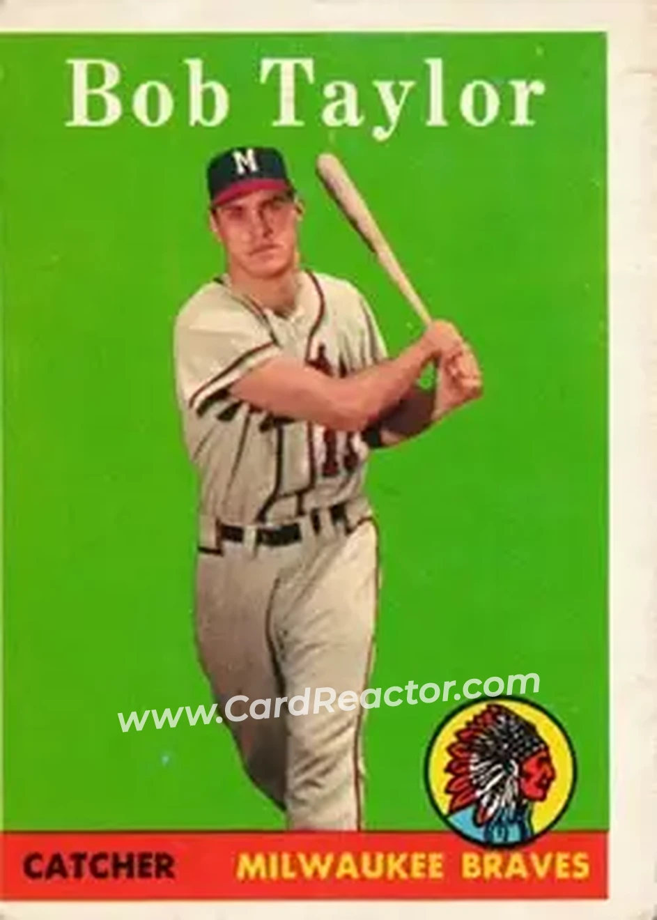 Front of Bob Taylor