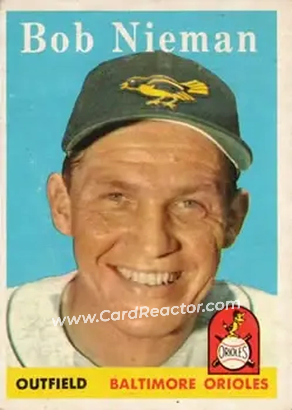 Front of Bob Nieman