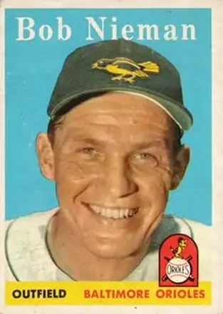 1958 Topps #165 Bob Nieman