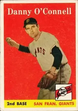 1958 Topps #166 Danny O'Connell