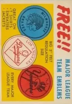 1958 Topps #NNO Card #NNO