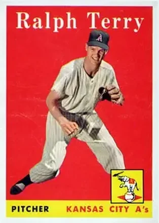 1958 Topps #169 Ralph Terry