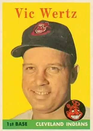 1958 Topps #170 Vic Wertz