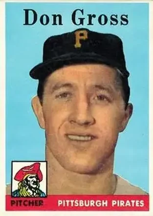 1958 Topps #172 Don Gross