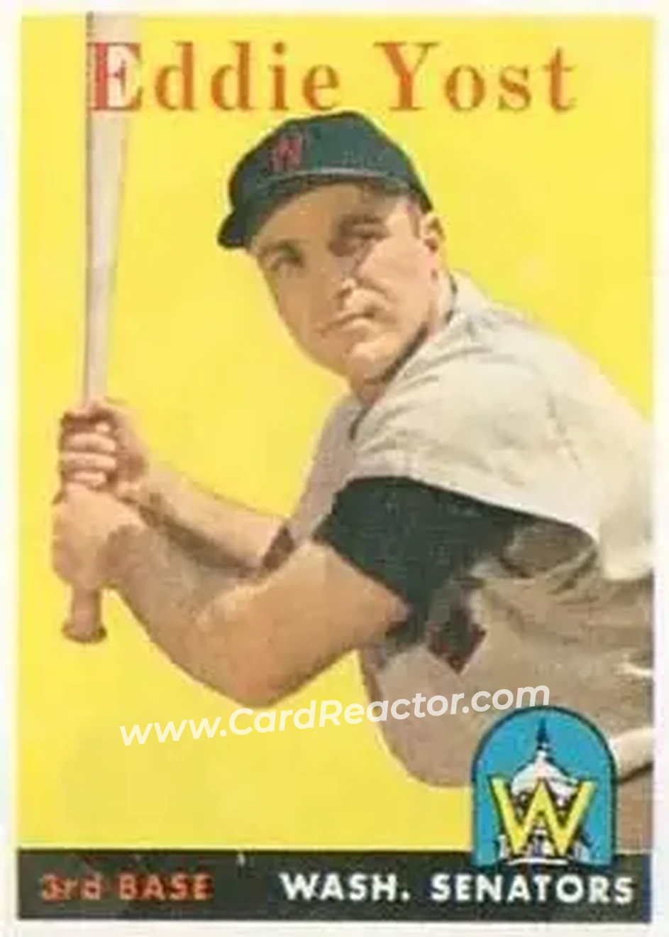 Front of Eddie Yost