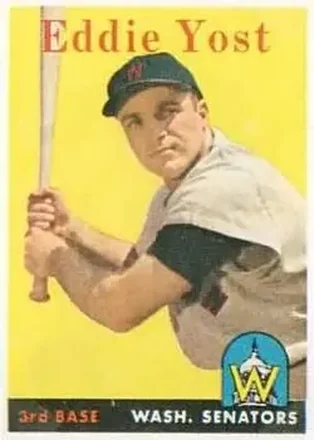 1958 Topps #173 Eddie Yost