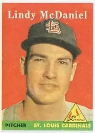 1958 Topps #180 Lindy McDaniel