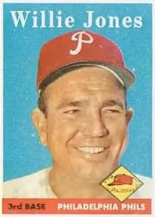 1958 Topps #181 Willie Jones