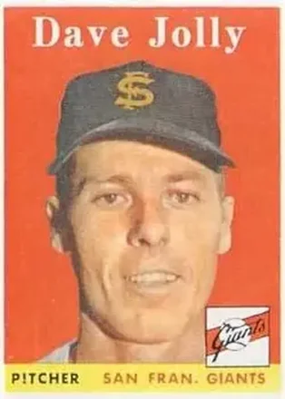 1958 Topps #183 Dave Jolly
