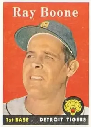 1958 Topps #185 Ray Boone