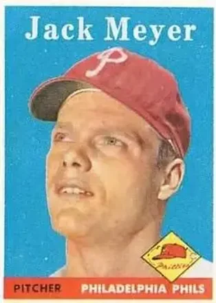 1958 Topps #186 Jack Meyer