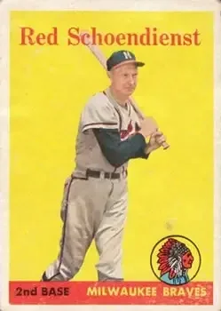1958 Topps #190 Al Schoendienst