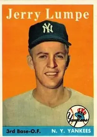 1958 Topps #193 Jerry Lumpe