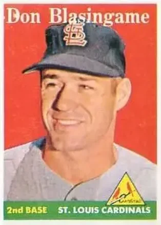1958 Topps #199 Don Blasingame