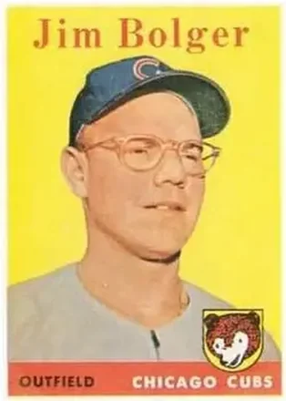 1958 Topps #201 Jim Bolger