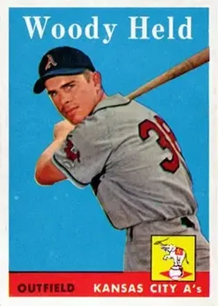 1958 Topps #202 Woodie Held