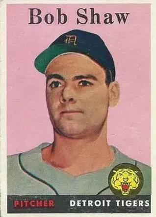 1958 Topps #206 Bob Shaw