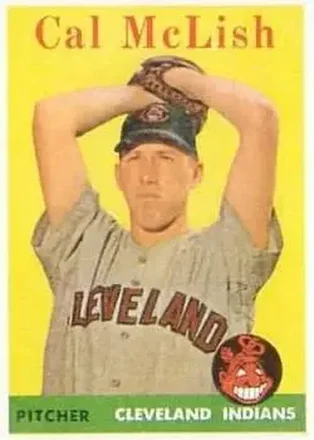 1958 Topps #208 Cal McLish