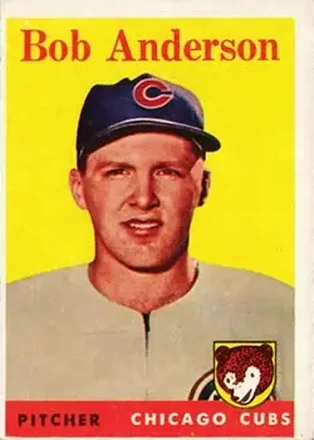 1958 Topps #209 Bob Anderson