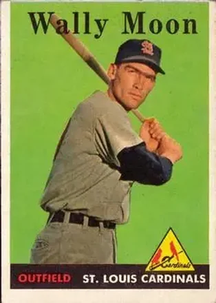 1958 Topps #210 Wally Moon